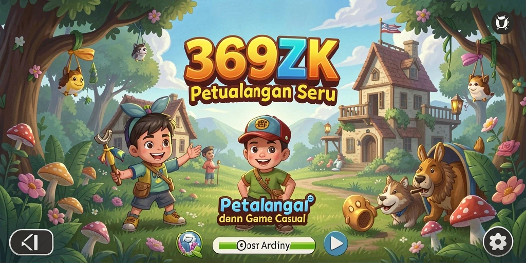 Screenshot gameplay 369ZK menampilkan aksi penuh warna dan tantangan seru.