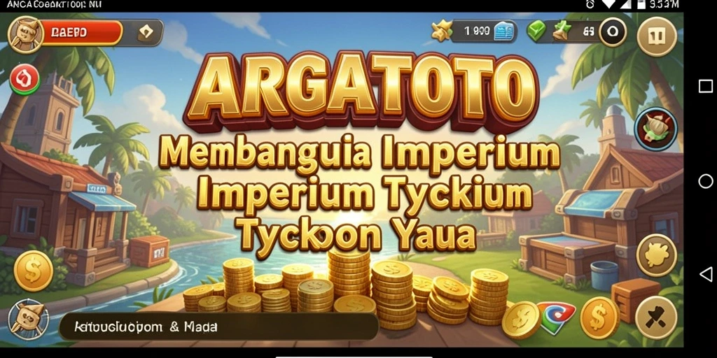 Tampilan gameplay ARGATOTO yang seru dan menantang.