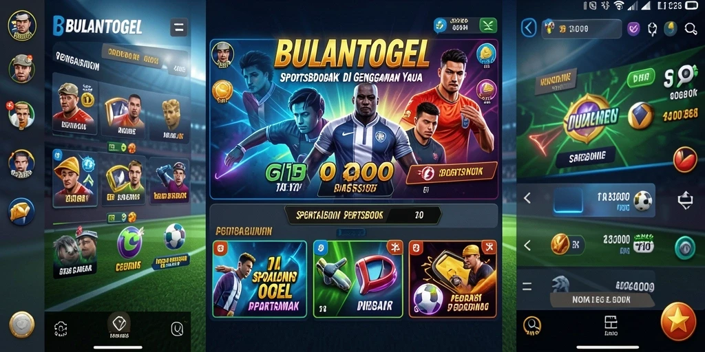 Tampilan menarik dari gameplay Sportsbook di BULANTOGEL.