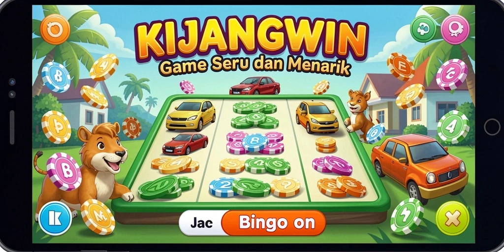 Tampilan gameplay KIJANGWIN yang seru dan interaktif.