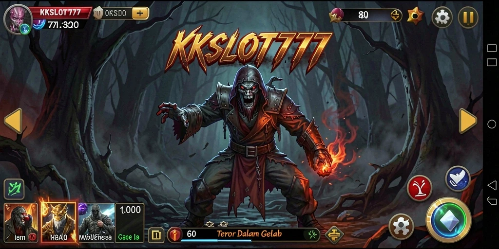 Gameplay KKSLOT777 yang menegangkan dan mencekam.