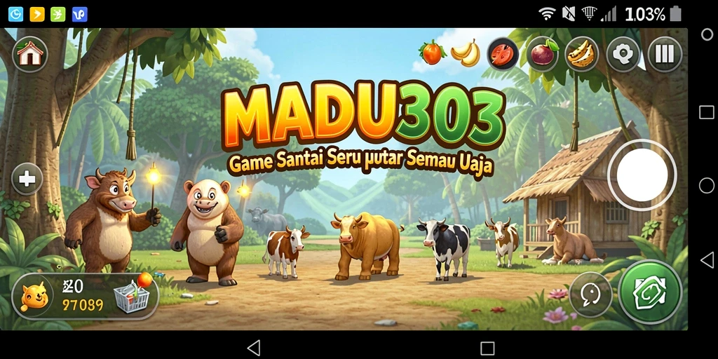 Tangkapan layar gameplay MADU303 yang seru dan menarik.